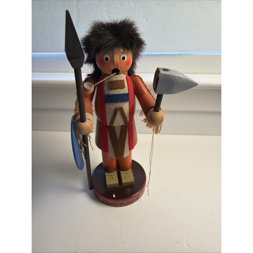 Vintage Steinbach Chief Sitting Bull Nutcrackers